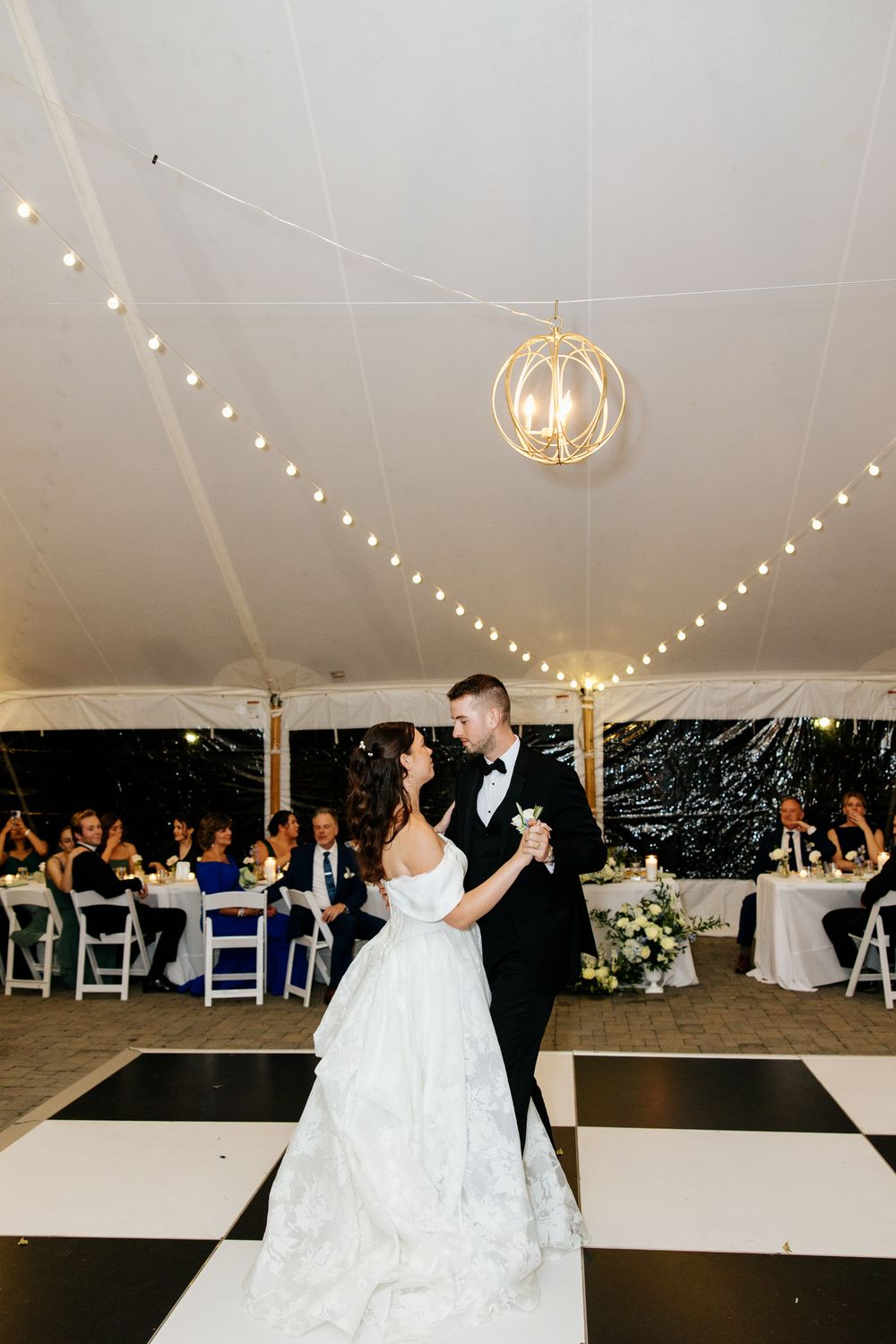 Emma and Will first dance twirl